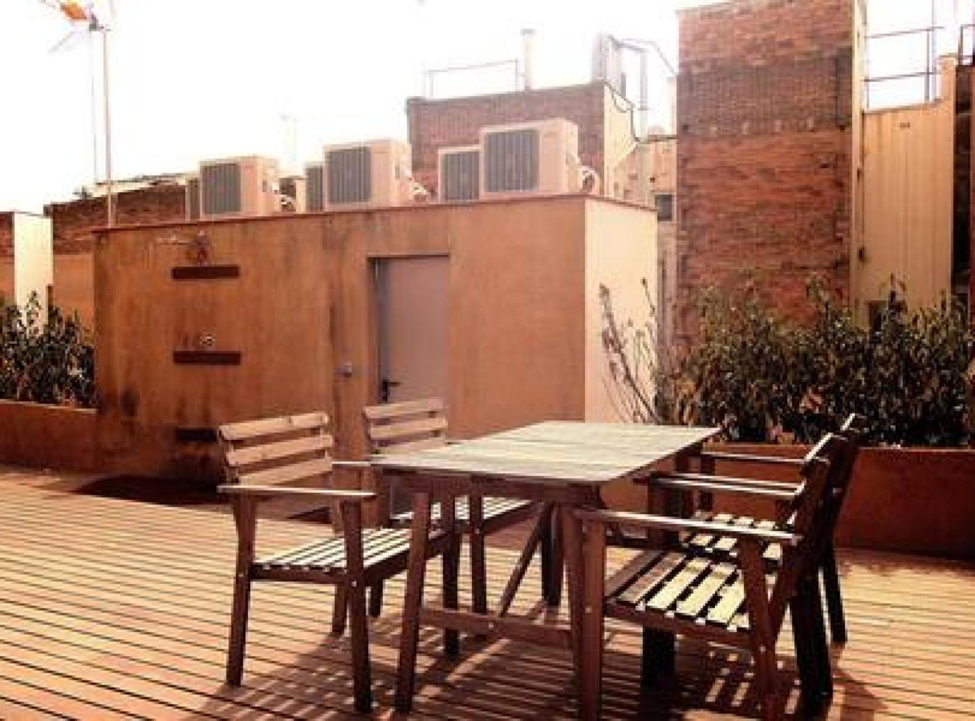Miquel Angel - Apartment In Sants Large Community Terrace Barcelona