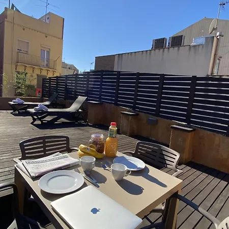 Miquel Angel - Apartment In Sants Large Community Terrace Barcelona Exterior photo